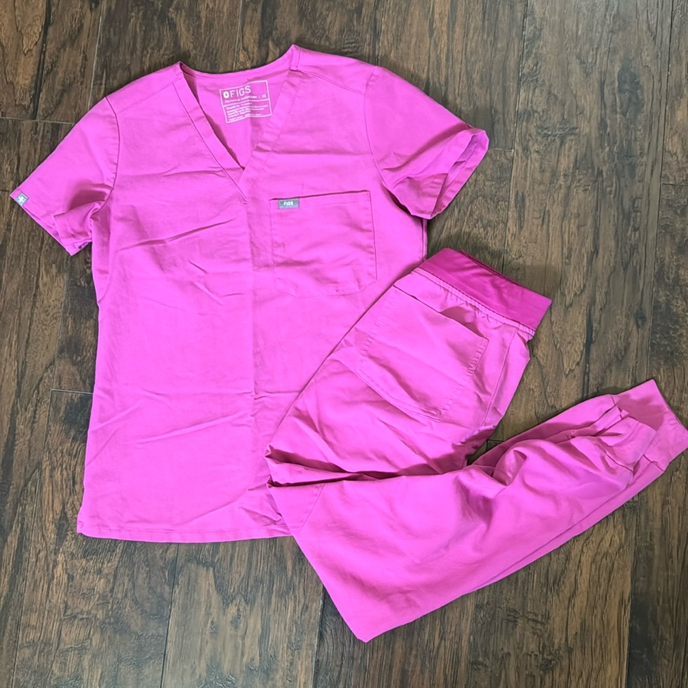Hot pink figs set